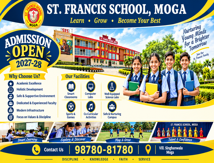 Admission Open 2027-28